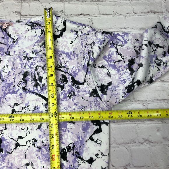 Juicy Couture Women Pullover Sweatshirt Size Medium Polyester Blend B240 -1 - Picture 4 of 15